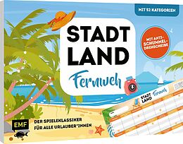 Stadt, Land, Fernweh  Der Spieleklassiker für alle Urlauber*innen Spiel