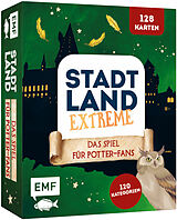 Kartenspiel: Stadt, Land, Extreme  Das inoffizielle Spiel für Harry Potter-Fans mit 128 Karten Spiel