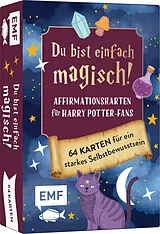 Textkarten / Symbolkarten Kartenset: Du bist einfach magisch! Affirmationskarten für Harry Potter-Fans von 