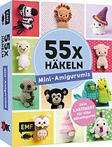 Textkarten / Symbolkarten 55 x häkeln  Mini-Amigurumis: Dein Kartenset von Wellensittich bis Wichtel von Natalie Nar, Inga Borges, Linda Urbanneck