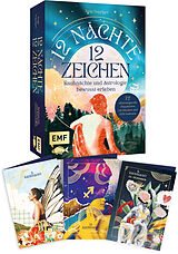 Textkarten / Symbolkarten Kartenset: 12 Nächte, 12 Zeichen | Rauhnächte und Astrologie bewusst erleben  mit Ritualen, Affirmationen und Videomeditationen von Tanja Suppiger