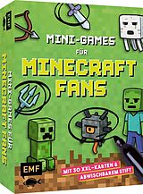 Kartenspiel: Mini-Games für Minecraft-Fans - mit abwischbarem Stift Spiel