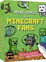 Kartenspiel: Mini-Games für Minecraft-Fans - mit abwischbarem Stift Spiel