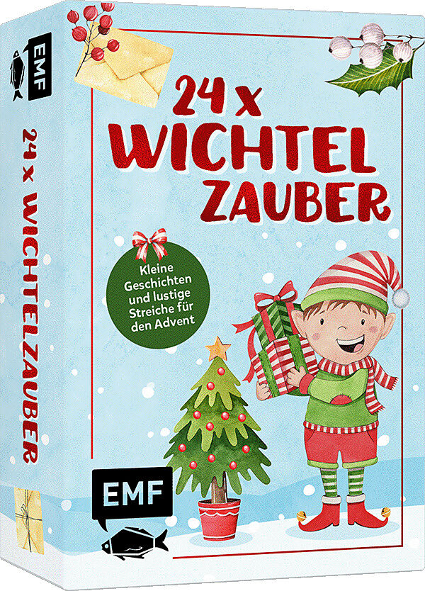 Adventskalender-Kartenset: 24 x Wichtelzauber