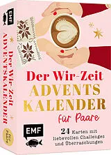 Textkarten / Symbolkarten Adventskalender-Kartenset: 24 x Wir-Zeit für Paare von 