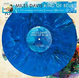 Miles Davis Vinyl Kind Of Blue (blue Marbled Lp)
