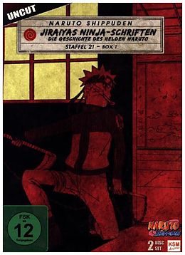 Naruto Shippuden - Staffel 21 / Box 1 / Jiraiyas Ninja-Schriften - Die Geschichte des Helden Naruto DVD