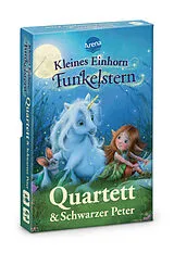 Kleines Einhorn Funkelstern. Quartett & Schwarzer Peter Spiel