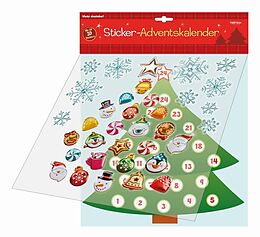Kalender Sticker-Adventskalender von 
