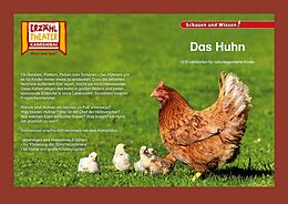 Textkarten / Symbolkarten Das Huhn / Kamishibai Bildkarten von 