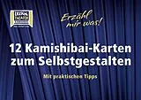 Kartonierter Einband Kamishibai-Karten zum Selbstgestalten / Kamishibai Bildkarten von
