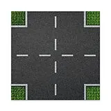 Bodenplatte 32x32 Kreuzung Spiel