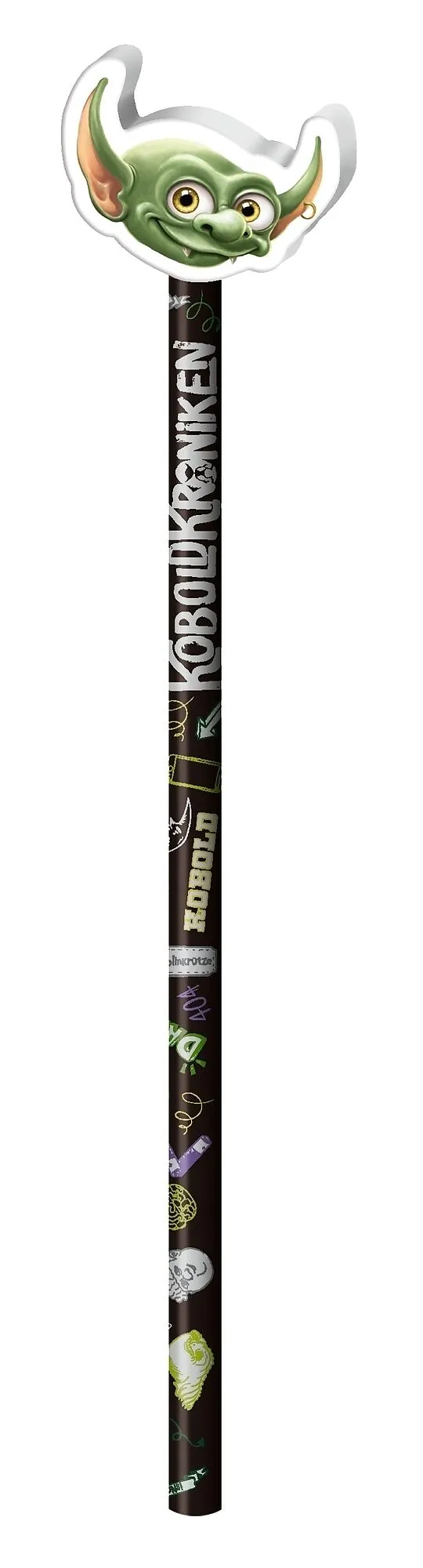 KoboldKroniken. Bleistift mit Radiergummi-Kobold