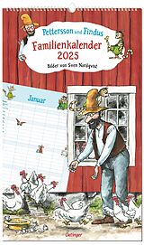 Kalender Pettersson und Findus. Familienkalender 2025 von Sven Nordqvist