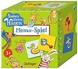 Sieben kleine Hasen. Memo-Spiel Spiel