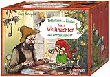 Kalender Pettersson und Findus feiern Weihnachten. Adventskalender von Sven Nordqvist