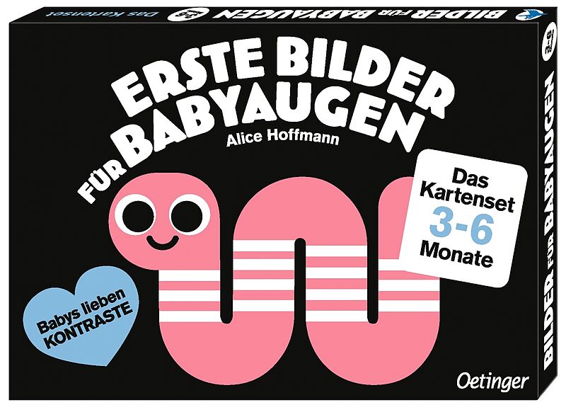 Erste Bilder für Babyaugen. Das Kartenset 3-6 Monate