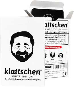 DENKRIESEN - klattschen® - WHITE EDITION - Die offizielle Erweiterung des Kult-Trinkspiels Spiel