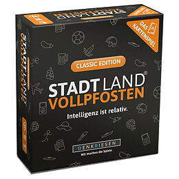 DENKRIESEN - STADT LAND VOLLPFOSTEN - Das Kartenspiel - Classic Edition Spiel