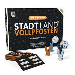DENKRIESEN - STADT LAND VOLLPFOSTEN® Brettspiel - &quot;Intelligenz ist relativ.&quot; Spiel