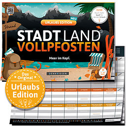 STADT LAND VOLLPFOSTEN® - URLAUBS EDITION - "Meer im Kopf." Spiel