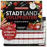 DENKRIESEN - STADT LAND VOLLPFOSTEN® - GRILLPARTY EDITION - "Jetzt geht's um die Wurst." - A4 Spiel