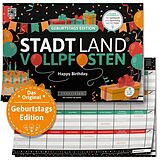 STADT LAND VOLLPFOSTEN® - GEBURTSTAGS EDITION - "Happy Birthday." Spiel