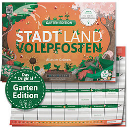 Denkriesen - Stadt Land Vollpfosten® Garten Edition - &quot;Alles im Grünen.&quot; (Kinderspiel) Spiel