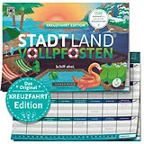 DENKRIESEN - STADT LAND VOLLPFOSTEN® - KREUZFAHRT EDITION - "Schiff ahoi!" - A4 Spiel