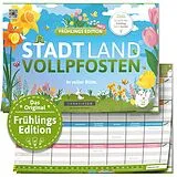 DENKRIESEN - STADT LAND VOLLPFOSTEN® - FRÜHLINGS EDITION - "In voller Blüte." A4 Spiel