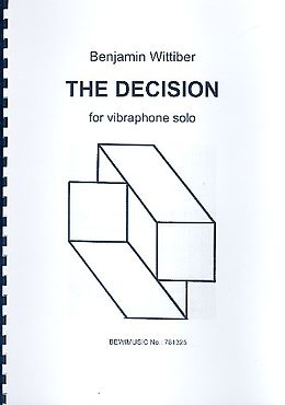 Benjamin Wittiber Notenblätter The Decision für Vibraphon