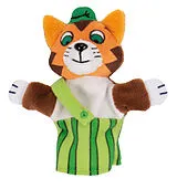 Trötsch Pettersson und Findus Plüsch-Fingerpuppe Findus Spiel