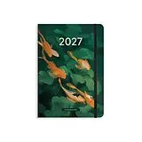 Fester Einband matabooks  A5 Kalender Samaya 2027 Farbe: Pond Green (DE/EN) von Mimochai - Human-made art