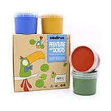 neogrün Bio-Fingerfarben 4er Set Aki Spiel