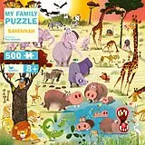 My Family Puzzle - Savannah (Puzzle) Spiel