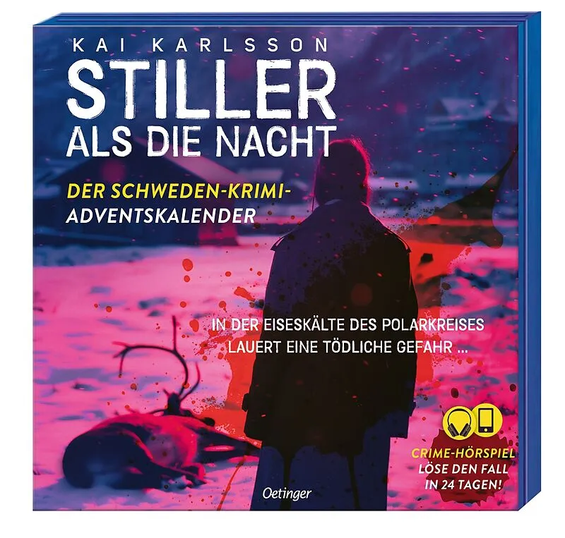 Stiller als die Nacht. Der Schweden-Krimi-Adventskalender