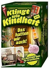 Klingt wie Kindheit. Das hatten wir auch! Spiel