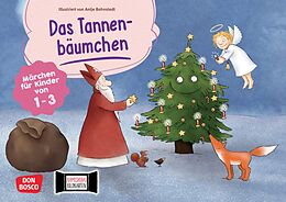 Textkarten / Symbolkarten Das Tannenbäumchen. Kamishibai Bildkartenset von Luise Büchner