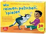 Textkarten / Symbolkarten Wir reimen, patschen, spielen von Anna Thekla Ruhe