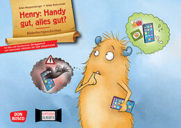 Textkarten / Symbolkarten Henry: Handy gut, alles gut? Kamishibai Bildkartenset von Anke Noppenberger