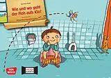 Wie und wo geht der Floh aufs Klo? Kamishibai Bildkartenset Spiel