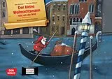 Textkarten / Symbolkarten Der kleine Weihnachtsmann reist um die Welt. Kamishibai Bildkartenset von Anu Stohner