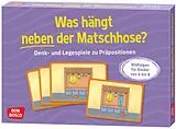 Textkarten / Symbolkarten Was hängt neben der Matschhose? von Angela Gully