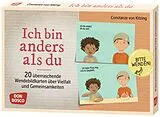 Textkarten / Symbolkarten Ich bin anders als du Ich bin wie du: 20 überraschende Wendebildkarten über Vielfalt und Gemeinsamkeiten von Constanze von Kitzing