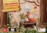 Set mit div. Artikeln (Set) Egon Eichhorn und der wilde Müll im Wald. Kamishibai Bildkartenset von Alina Gries
