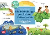 Die Schöpfungsgeschichte. Wie Himmel und Erde entstanden. Erzählschienen-Figurenset, m. 1 Beilage Spiel