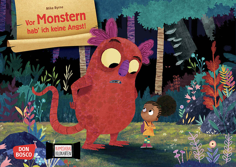 Vor Monstern hab ich keine Angst! Kamishibai Bildkartenset