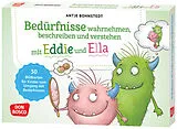 Textkarten / Symbolkarten Bedürfnisse wahrnehmen, beschreiben und verstehen mit Eddie und Ella von Antje Bohnstedt