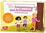 Textkarten / Symbolkarten 30 x Entspannung und Achtsamkeit in der Grundschule von Mona Bektei, Sandra Walkenhorst