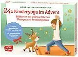 Textkarten / Symbolkarten 24 x Kinderyoga im Advent. Bildkarten mit weihnachtlichen Übungen und Praxisimpulsen von Ulrike Knuth